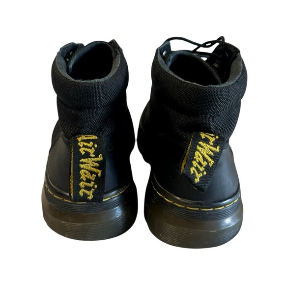 Dr. Martens Bonny Tech Utility Black Canvas Woven Chukka Boots M-7 / W-8 - Picture 10 of 13